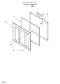 SECTION Diagram and Parts List for EH050FXGW00  Whirlpool Freezer