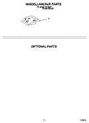 MISCELLANEOUS  PARTS, OPTIONAL PARTS Diagram and Parts List for IJC22053  Inglis Dishwasher