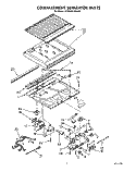 COMPARTMENT SEPARATOR Diagram and Parts List for KTRS22KXAL00  KitchenAid Refrigerator