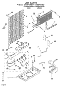 UNIT PARTS Diagram and Parts List for ET6CSKXKT01  Whirlpool Refrigerator