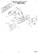 Part Location Diagram of WP3169181 Whirlpool Range Clock Knob