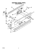 Part Location Diagram of 3182829 Whirlpool PANL-CNTRL