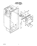 Part Location Diagram of 1118708 Whirlpool EVAPORATOR COVER
