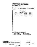BACKGUARD Diagram and Parts List for 1433W1A  Roper Range