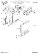 Part Location Diagram of 3369457 Whirlpool LEVER