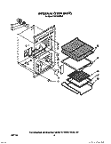 Part Location Diagram of 4315141 Whirlpool Bottom, Oven