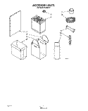 ACCESSORY Diagram and Parts List for NC800EV1  Whirlpool Trash Compactor