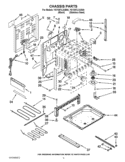 Part Location Diagram of W10274267 Whirlpool LATCH-DOOR