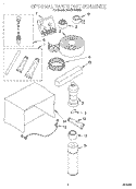OPTIONAL Diagram and Parts List for BHAC1800BS2  Whirlpool Air Conditioner