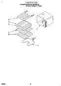 UNIT Diagram and Parts List for RB770PXYB0  Whirlpool Wall Oven
