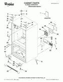 Part Location Diagram of W10296536 Whirlpool COVER