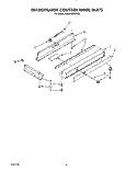 REFRIGERATOR CONTROL PANEL Diagram and Parts List for KSSS42DWW02  KitchenAid Refrigerator