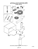 LIT/OPTIONAL Diagram and Parts List for ACM052XW0  Whirlpool Air Conditioner