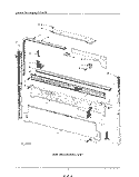 TRIM AND CHANNEL Diagram and Parts List for KDS20A  KitchenAid Dishwasher