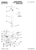 HOOD PARTS Diagram and Parts List for IH6302RS0  Whirlpool Range Hood