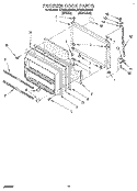 Part Location Diagram of LIT2170723 Whirlpool Use & Care Guide