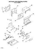 Part Location Diagram of 8209826 Whirlpool CORD-POWER