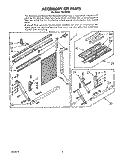 ACCESSORY KIT Diagram and Parts List for CA13WQ4  Whirlpool Air Conditioner