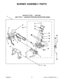 OPTIONAL PARTS Diagram and Parts List for WRT111SFAW00  Whirlpool Refrigerator