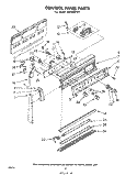 Part Location Diagram of 308470 Whirlpool End Cap, R.H.
