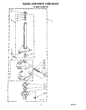 BRAKE AND DRIVE TUBE Diagram and Parts List for LA9320XTW0  Whirlpool Washer