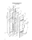 Part Location Diagram of 2000182 Whirlpool HANDLE