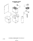 ACCESSORY Diagram and Parts List for TU4000XRP1  Whirlpool Trash Compactor