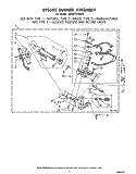 695502 BURNER Diagram and Parts List for LG4931XMW0  Whirlpool Dryer