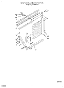 INSTALLATION Diagram and Parts List for CAR30WCK0  Crosley Air Conditioner