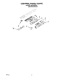 SECTION Diagram and Parts List for KWVU265YBA1  KitchenAid Range Hood