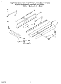 REFRIGERATOR CONTROL Diagram and Parts List for KSSP48MFB05  KitchenAid Refrigerator