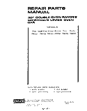 MAIN TOP Diagram and Parts List for 1765^0A  Whirlpool Range