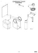 ACCESSORY Diagram and Parts List for AMB7552  Whirlpool Trash Compactor