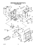 Part Location Diagram of 2001479 Whirlpool COVER-FRNT