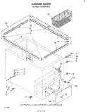 SECTION Diagram and Parts List for EH150FXLN3  Whirlpool Freezer
