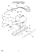 CONTROL Diagram and Parts List for 2VED21ZKFN01  Whirlpool Refrigerator