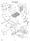 UNIT Diagram and Parts List for 7MED20TWDN00  Whirlpool Refrigerator