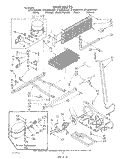 UNIT Diagram and Parts List for ET22DKXVM01  Whirlpool Refrigerator