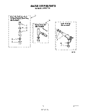 WATER SYSTEM Diagram and Parts List for LA5530XTW0  Whirlpool Washer