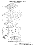 COMPARTMENT SEPARATOR Diagram and Parts List for ET18NKXSW03  Whirlpool Refrigerator