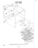 OVEN (CONTINUED) , LITERATURE AND OPTIONAL Diagram and Parts List for RJE363PP2  Whirlpool Range