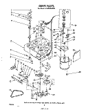 DRIVE Diagram and Parts List for GLA7900XKW1  Whirlpool Washer
