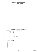 MISCELLANEOUS Diagram and Parts List for 3LSR5233BN0  Whirlpool Washer