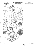 SECTION Diagram and Parts List for RH8336XLS1  Whirlpool Range Hood