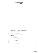 MISCELLANEOUS Diagram and Parts List for CCW5243W0  Whirlpool Washer