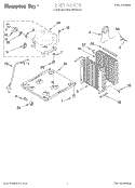 SECTION Diagram and Parts List for BHDH2500AS1  Whirlpool Dehumidifier