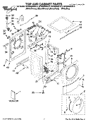 Part Location Diagram of 8183226 Whirlpool Trim Ring - Blue