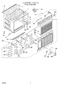Part Location Diagram of 1168523 Whirlpool ESCUTCHEON
