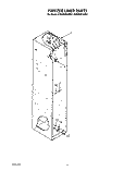 FREEZER LINER Diagram and Parts List for KSSS36DAW00  KitchenAid Refrigerator