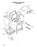 Part Location Diagram of 4362577 Whirlpool FILLR-FRNT